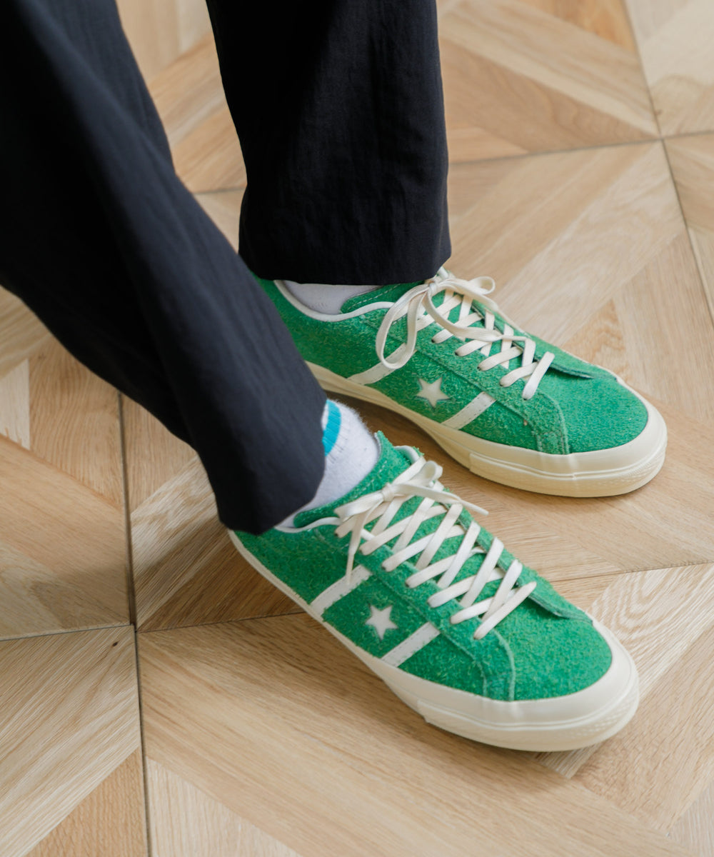 MEN】CONVERSE STAR&BARS US SUEDE グリーン – AMERICAN RAG CIE