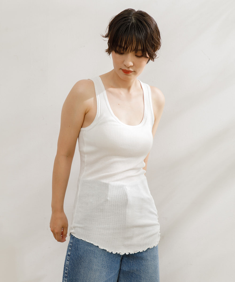 Sacre サクレ カップ付きタンクトップ M ブラック モカグレー 2枚セット Sacre サクレ カップ付きタンクトップ M ブラック モカグレー 2