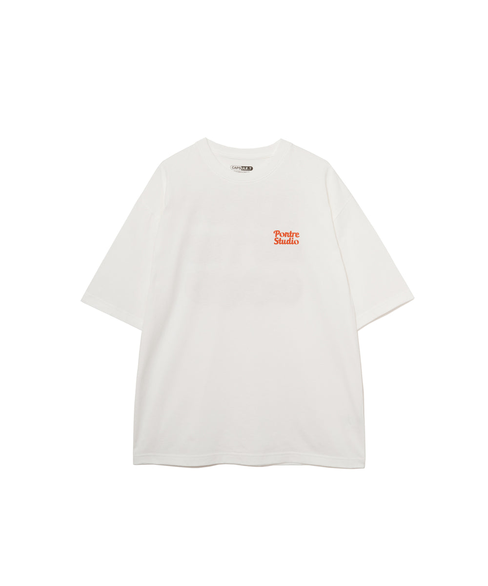 tシャツ 「MEN ， WOMEN」CAPSULE-T Pontre focus on the good Tee レディース メンズ MEN , WOMEN】CAPSULE-T Pontre focus on the good Tee