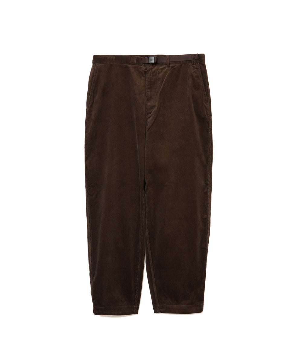 MEN】THE NORTH FACE PURPLE LABEL Corduroy Wide Tapered Field Pants