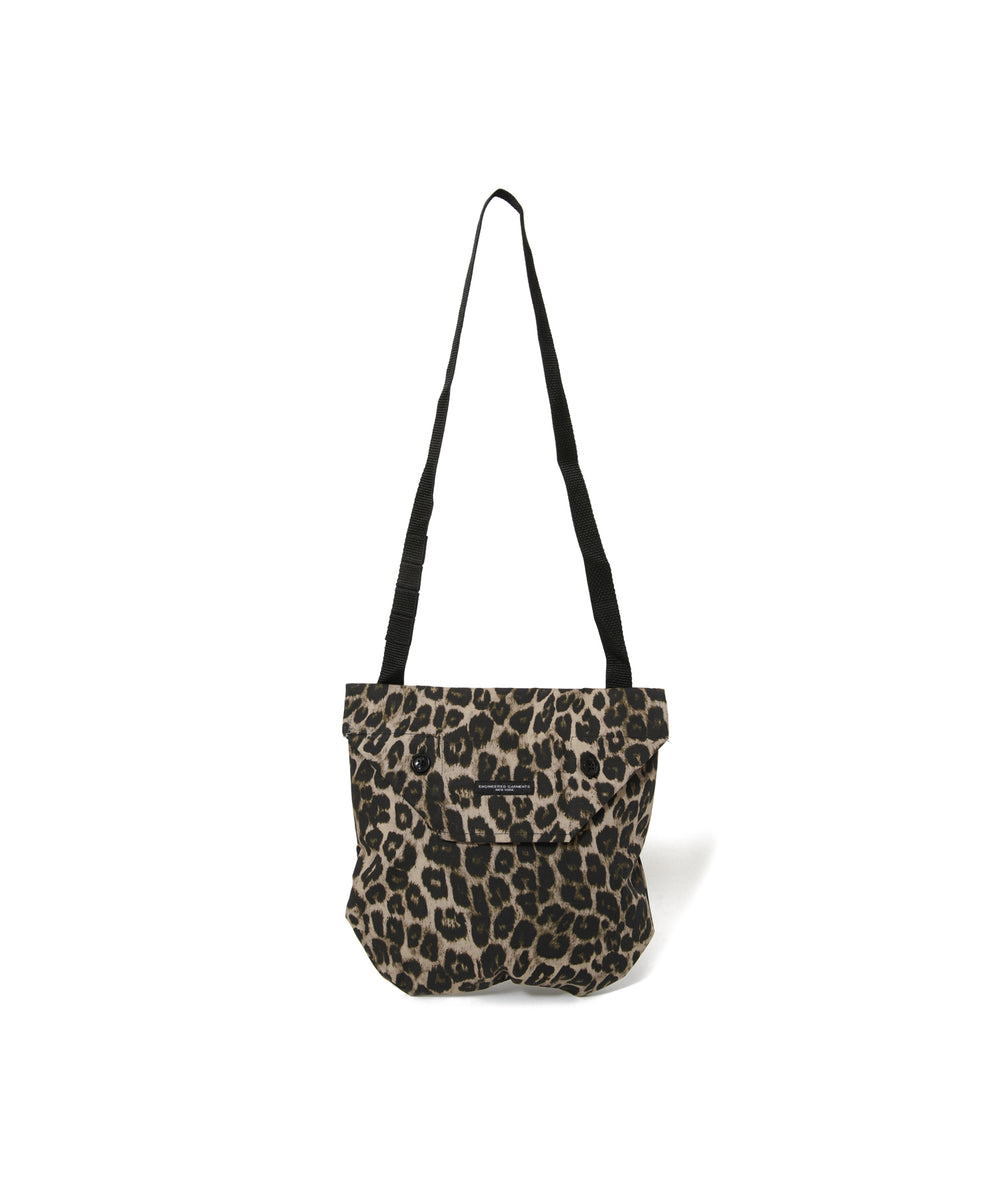 MEN】ENGINEERED GARMENTS Shoulder Pouch - Nyco Leopard Pt