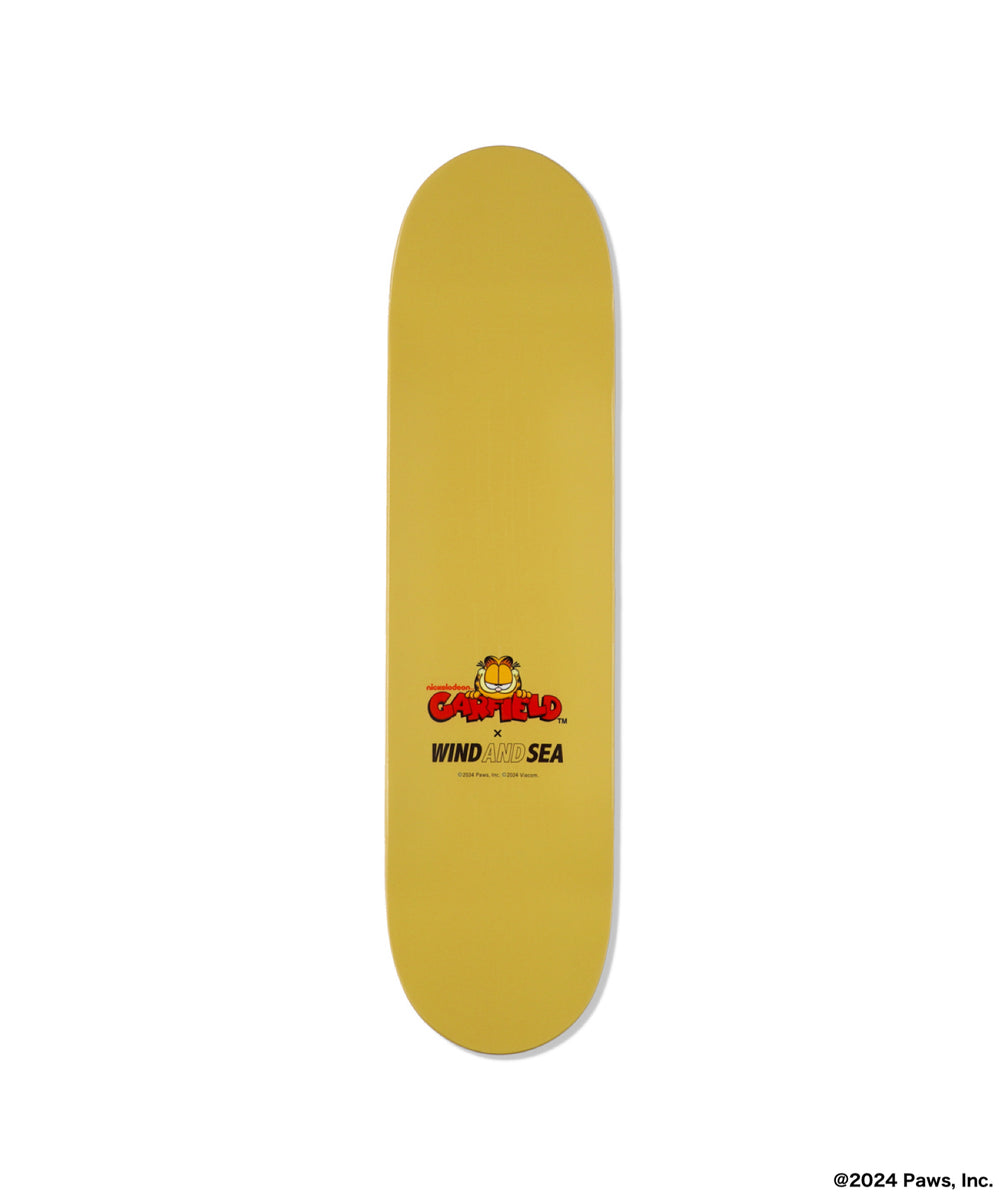 【MEN , WOMEN】WIND AND SEA × GARFIELD SKATE BOARD 