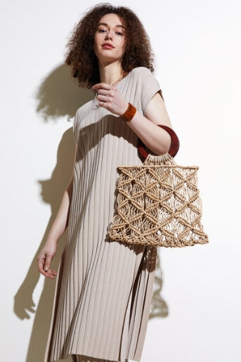 ワイドリブニット セットアップ