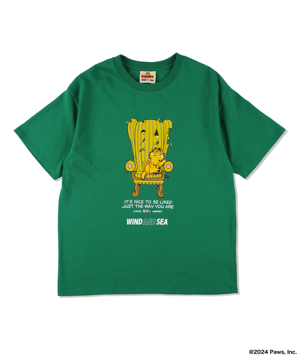 【MEN , WOMEN】WIND AND SEA × GARFIELD S/S Tee-04