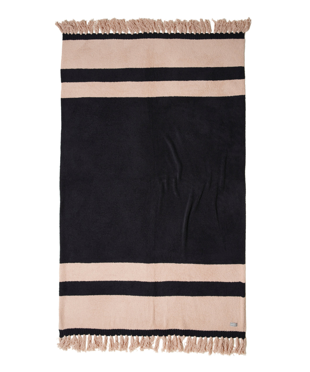 【MEN , WOMEN】nestwell PHEASANT - Large Stripe Bi-Color Blanket -