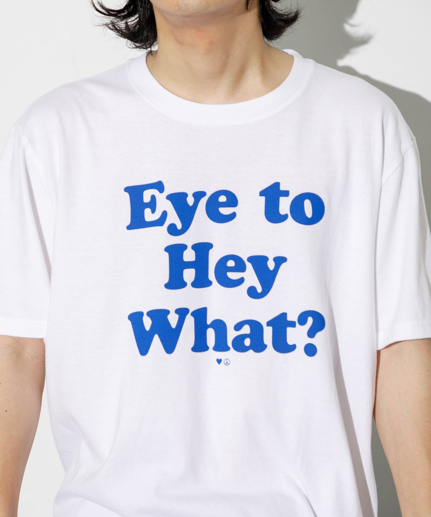 未開封TANGTANG EYE to HEY what? 愛と平和Tシャツ 新品-