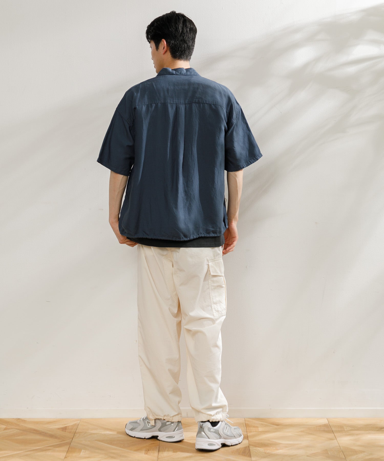 MEN】nanamica Open Collar Cupra Hemp S/S Shirt – AMERICAN RAG CIE
