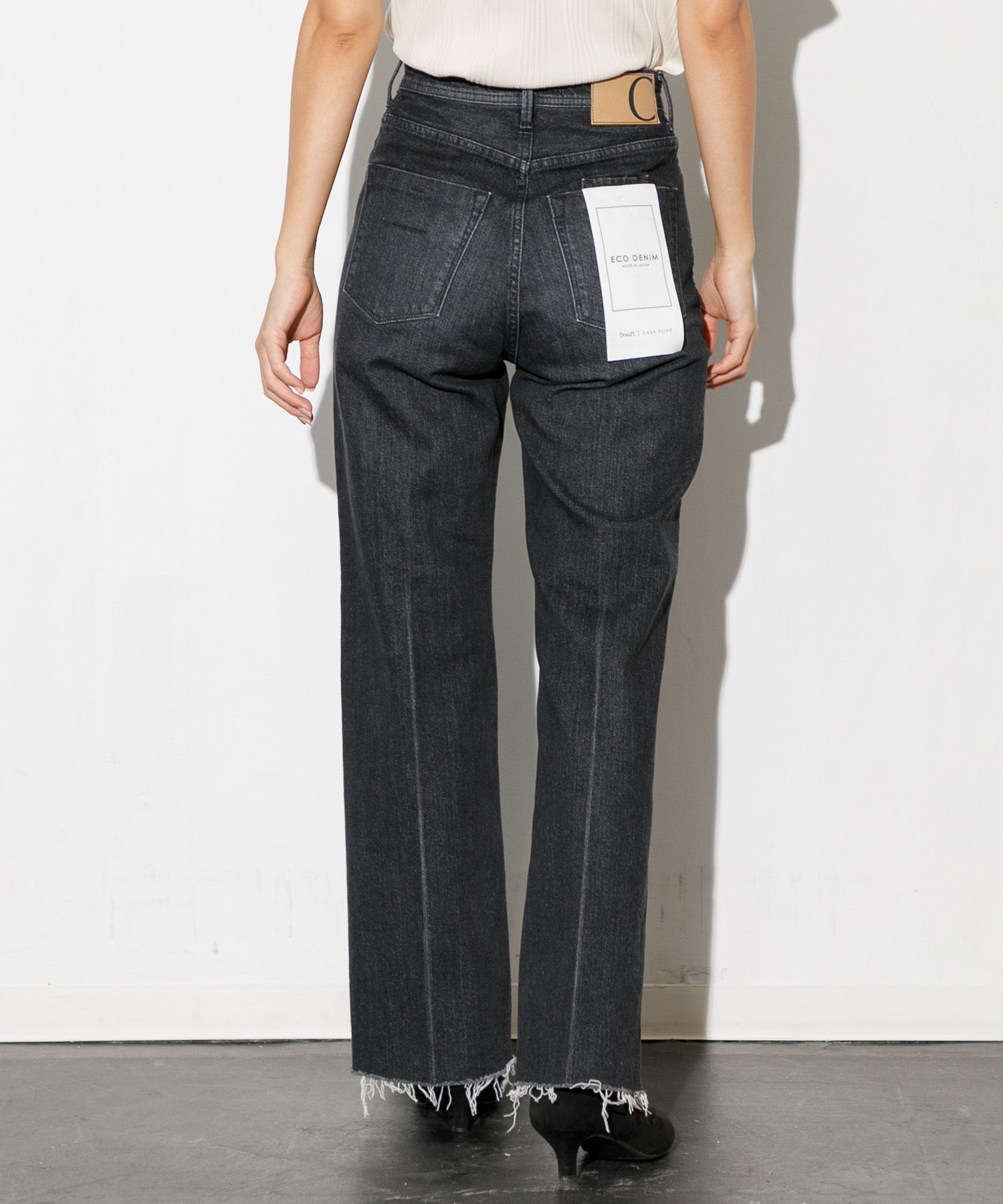 WOMEN】YANUK×CASA FLINE 5th anniv. センタープレスストレートデニム