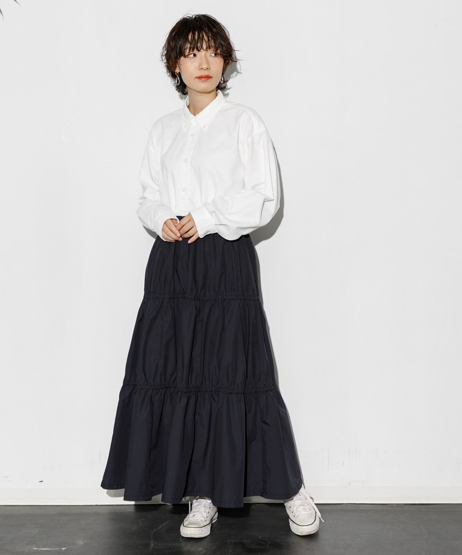 WOMEN】THE NORTH FACE PURPLE LABEL 65/35 Field Tiered Skirt
