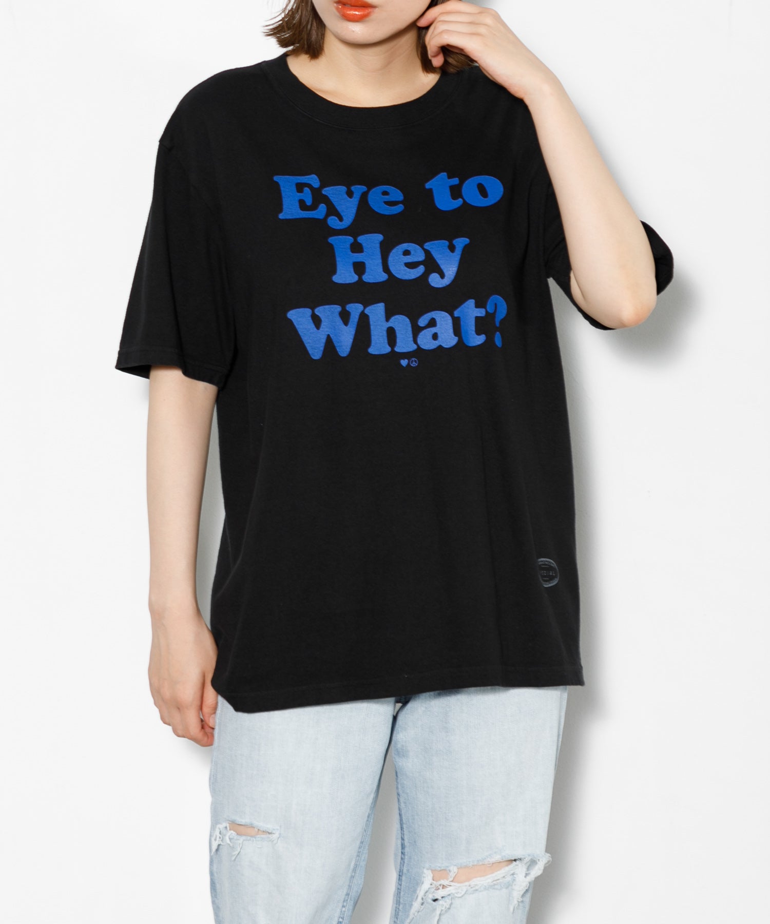 MEN , WOMEN】TANGTANG Eye to Hey What? Tee – AMERICAN RAG CIE