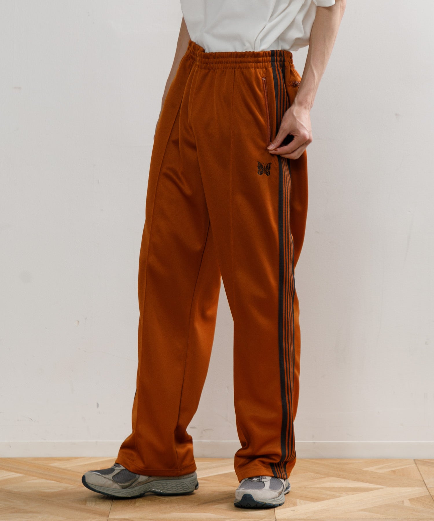 【MEN】NEEDLES TRACK PANT - POLY SMOOTH