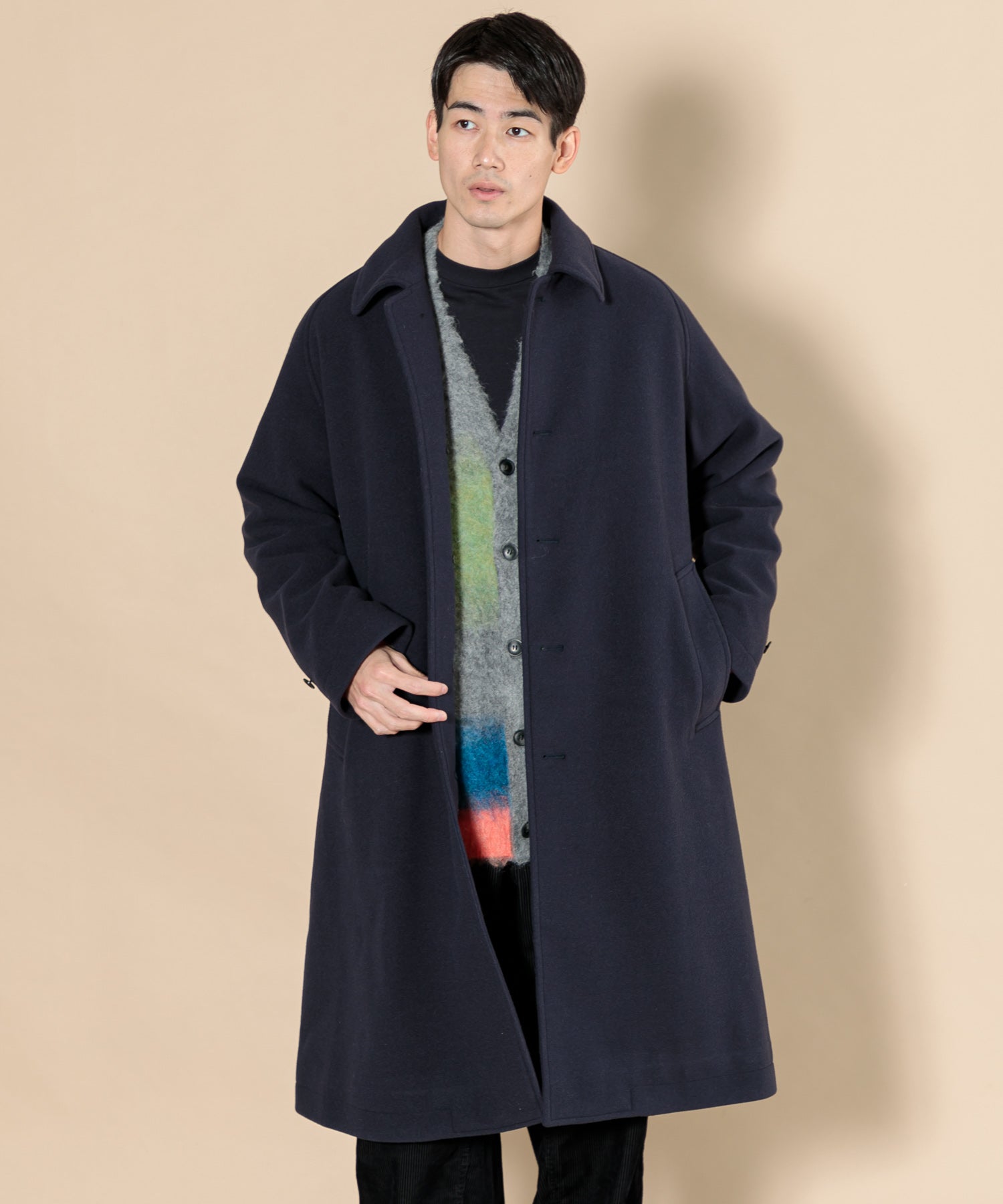 MEN】WOOLLET バルカラーコート – AMERICAN RAG CIE