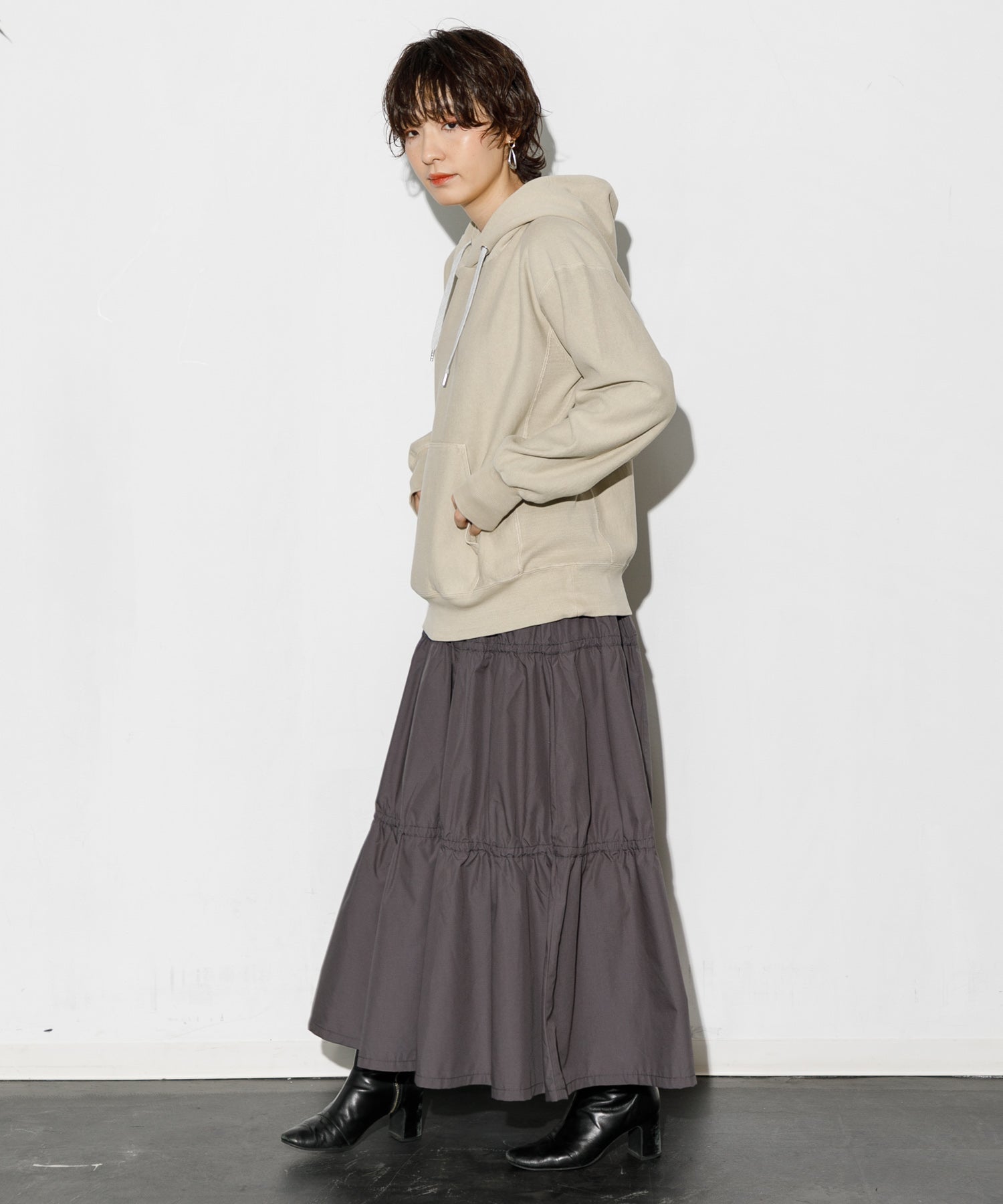 WOMEN】THE NORTH FACE PURPLE LABEL 65/35 Field Tiered Skirt 