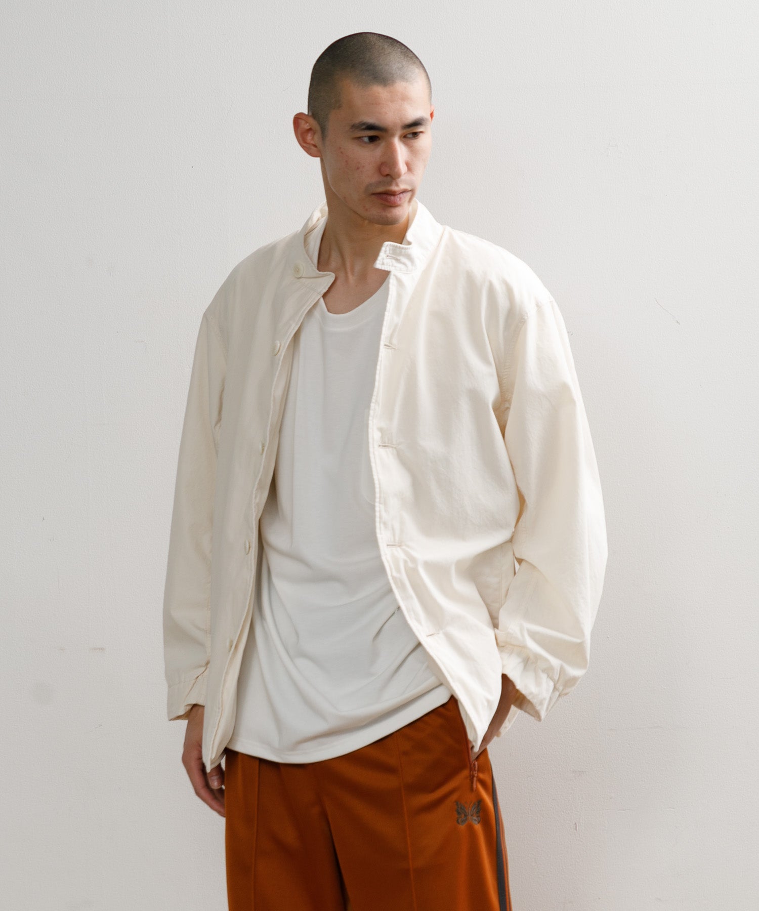MEN】nanamica Band Collar Jacket – AMERICAN RAG CIE