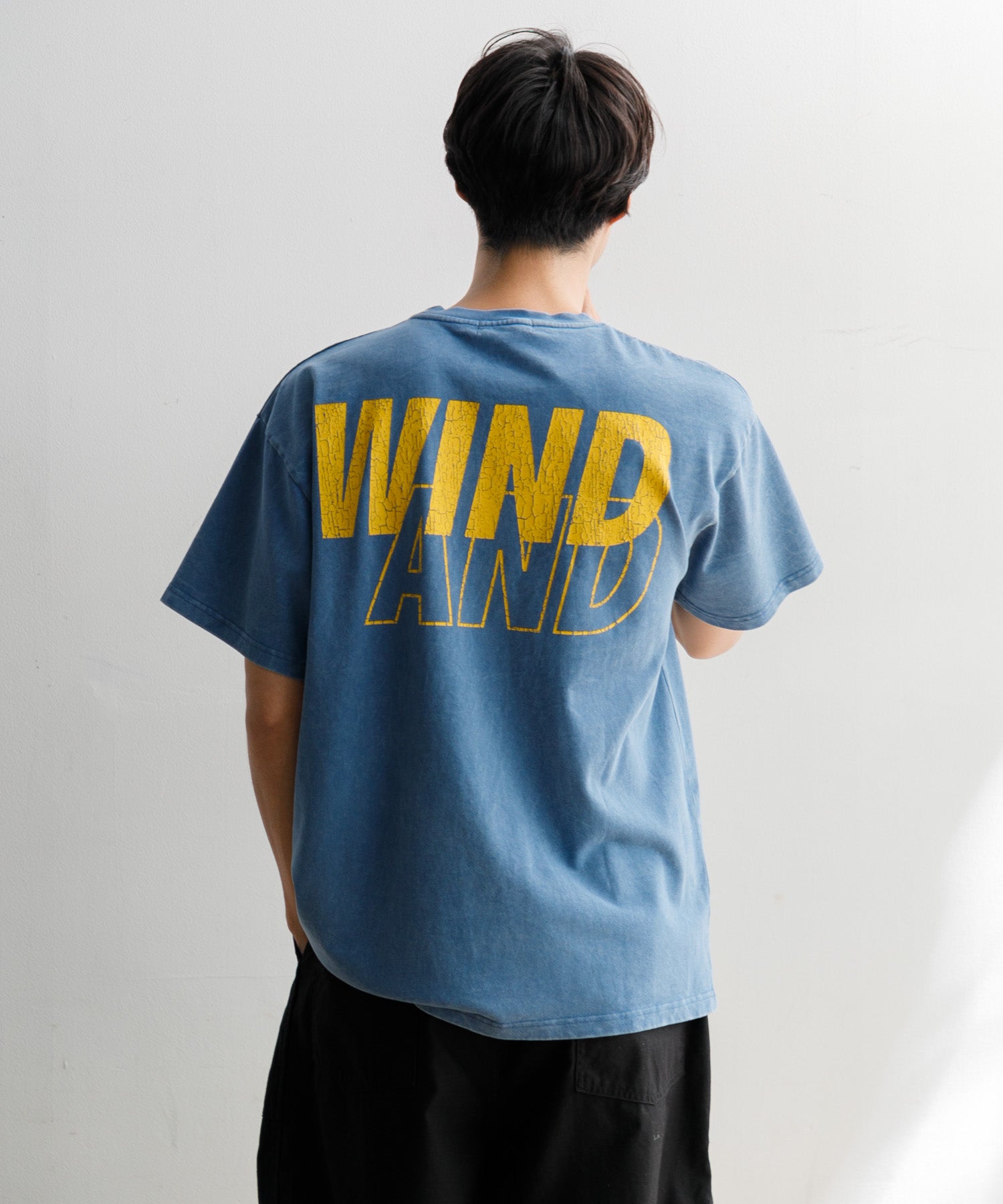 MEN , WOMEN】WIND AND SEA SEA (CRACK-P-DYE) S/S T – AMERICAN