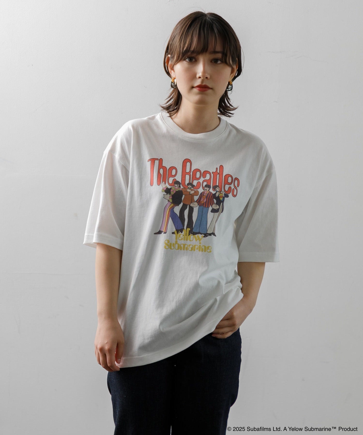 tシャツ 「MEN ， WOMEN」CAPSULE-T The Beatles YSM All You Need Is Love SS Tee レディ セール】【MEN , WOMEN】CAPSULE-T The Beatles YSM All You