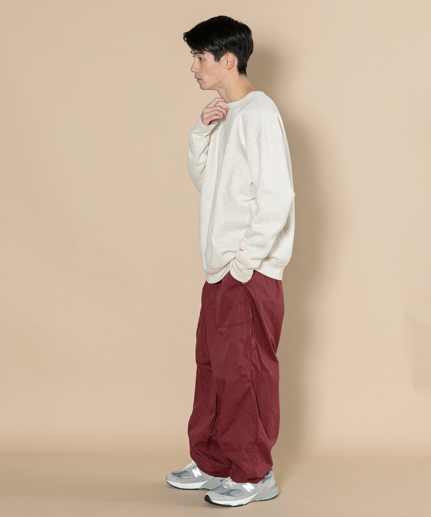 MEN】YOUNG & OLSEN TDS 別注SIMPLE V SWEAT OVERSIZE – AMERICAN RAG CIE