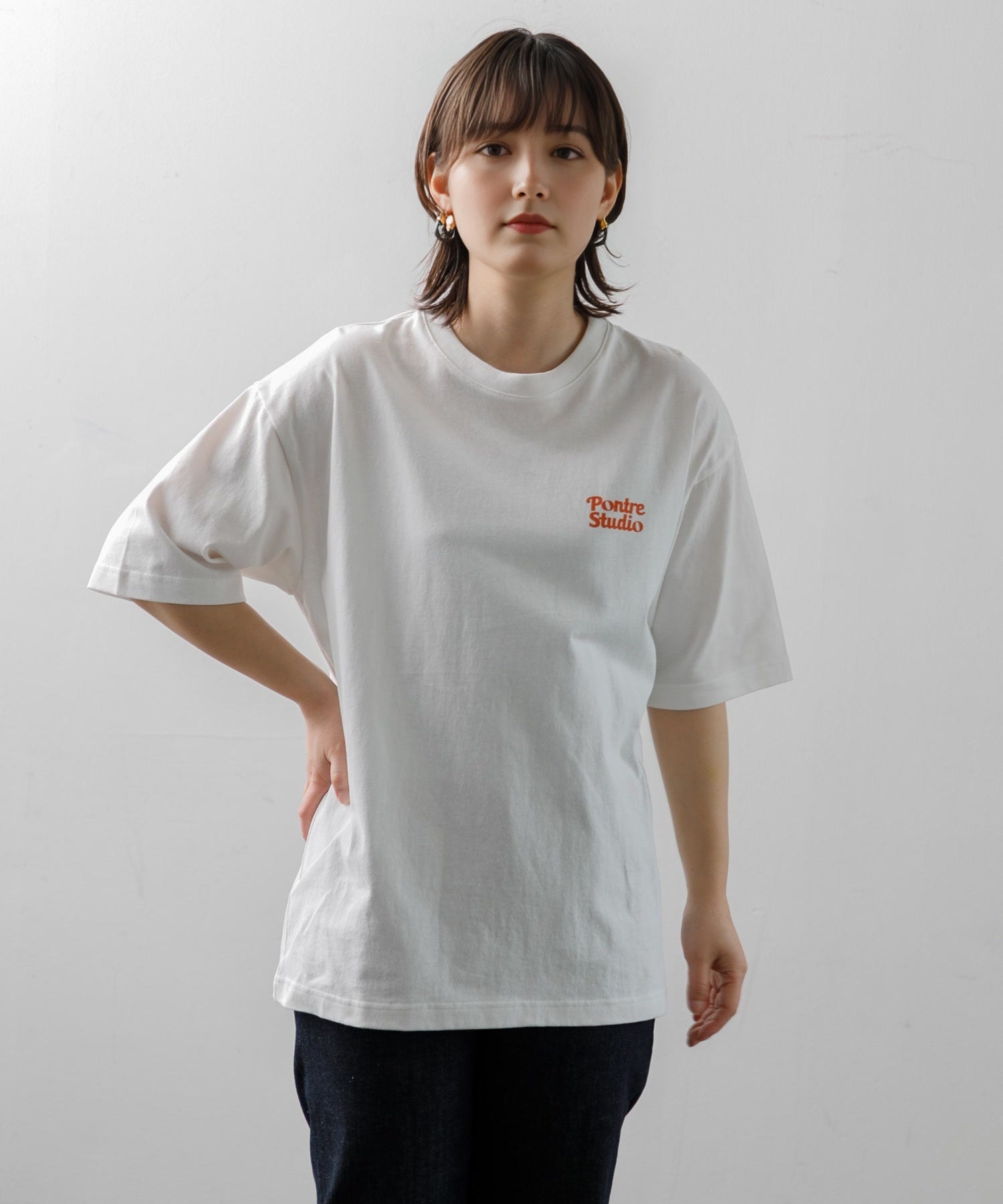 tシャツ 「MEN ， WOMEN」CAPSULE-T Pontre focus on the good Tee レディース メンズ AMERICAN RAG CIE tシャツ 「MEN ， WOMEN」CAPSULE-T Pontre