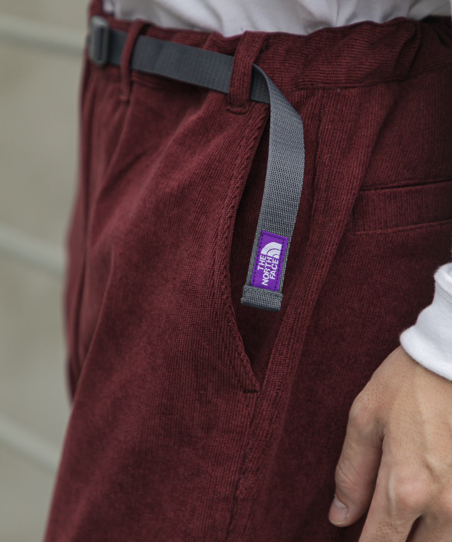 MEN】THE NORTH FACE PURPLE LABEL Corduroy Wide Tapered Field Pants