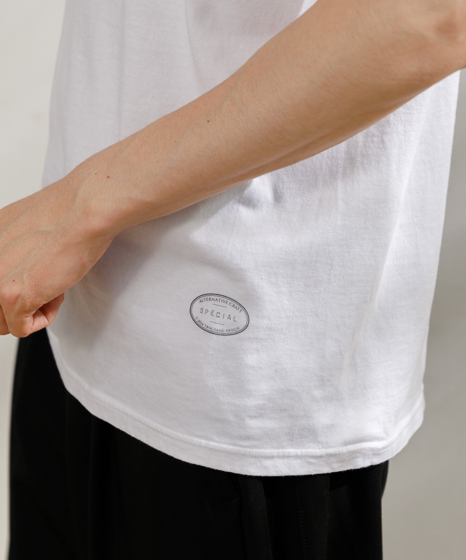 ★ EXTRAORDINARY ★ 日本未入荷 STRIPE RED DOT TEE 2025冬】STAMP/スタンプ WIDE TEE 