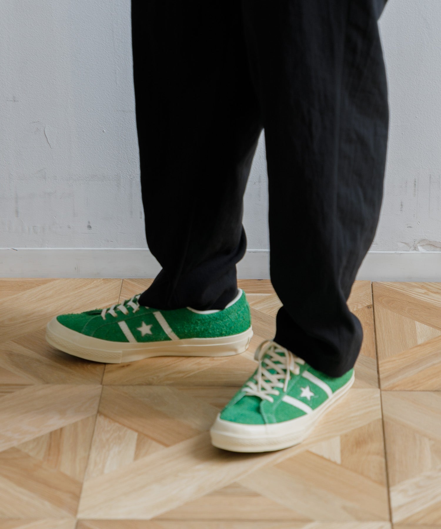 MEN】CONVERSE STAR&BARS US SUEDE グリーン – AMERICAN RAG CIE