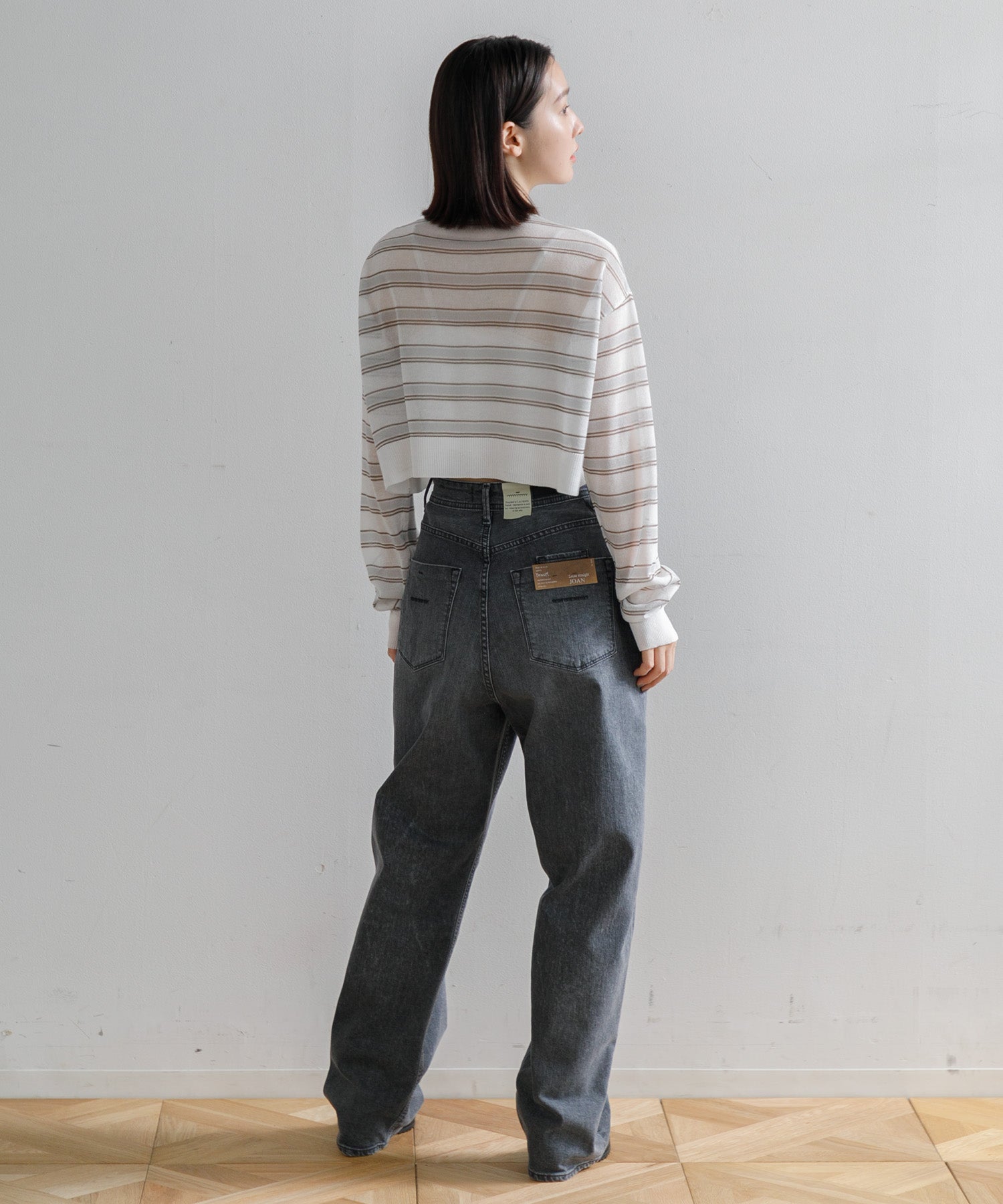 カーディガン 「ARC」ボーダーサマーカーディガン レディース WOMEN】ARC ボーダーサマーカーディガン – AMERICAN RAG CIE