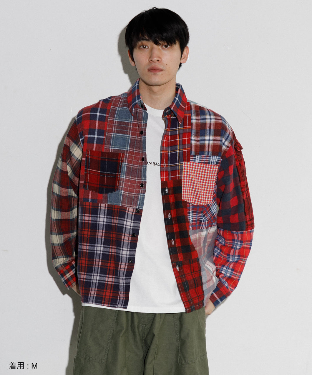 【MEN】NEEDLES Flannel Shirt