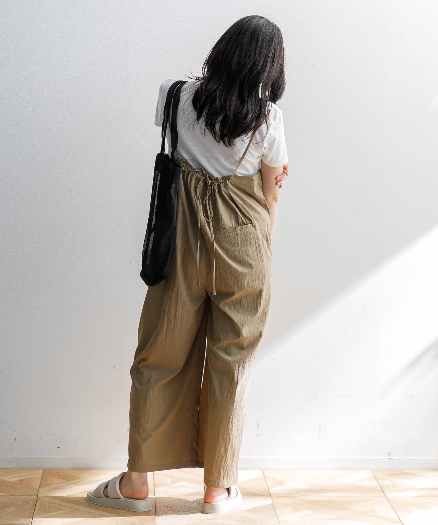 WOMEN】ギャザーサロペット – AMERICAN RAG CIE