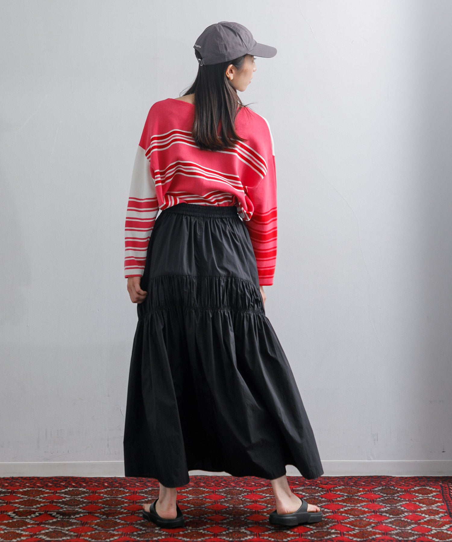 Arpege story ラガーニット　ボーダー　新品 Arpege story ラガーニット ボーダー 新品特別