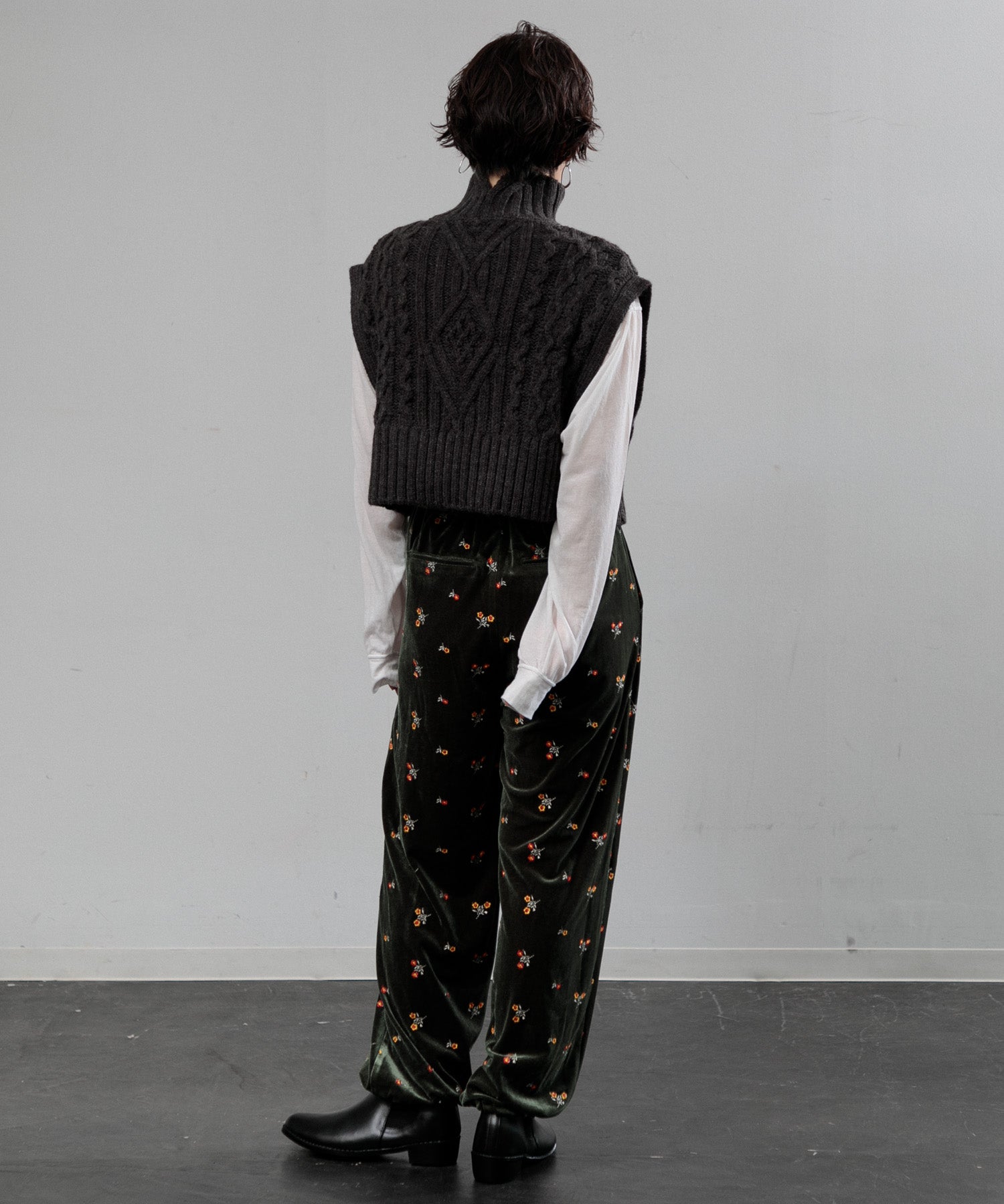 WOMEN】タートルケーブルニットベスト – AMERICAN RAG CIE