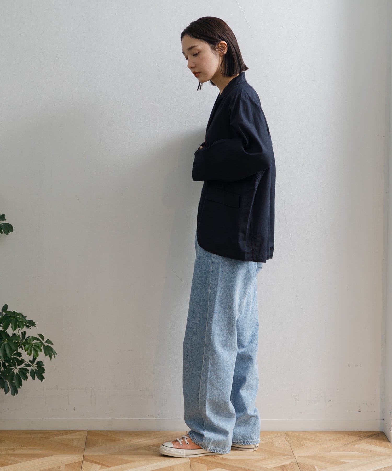 WOMEN】TICCA コットンリネンシャツジャケット – AMERICAN RAG CIE