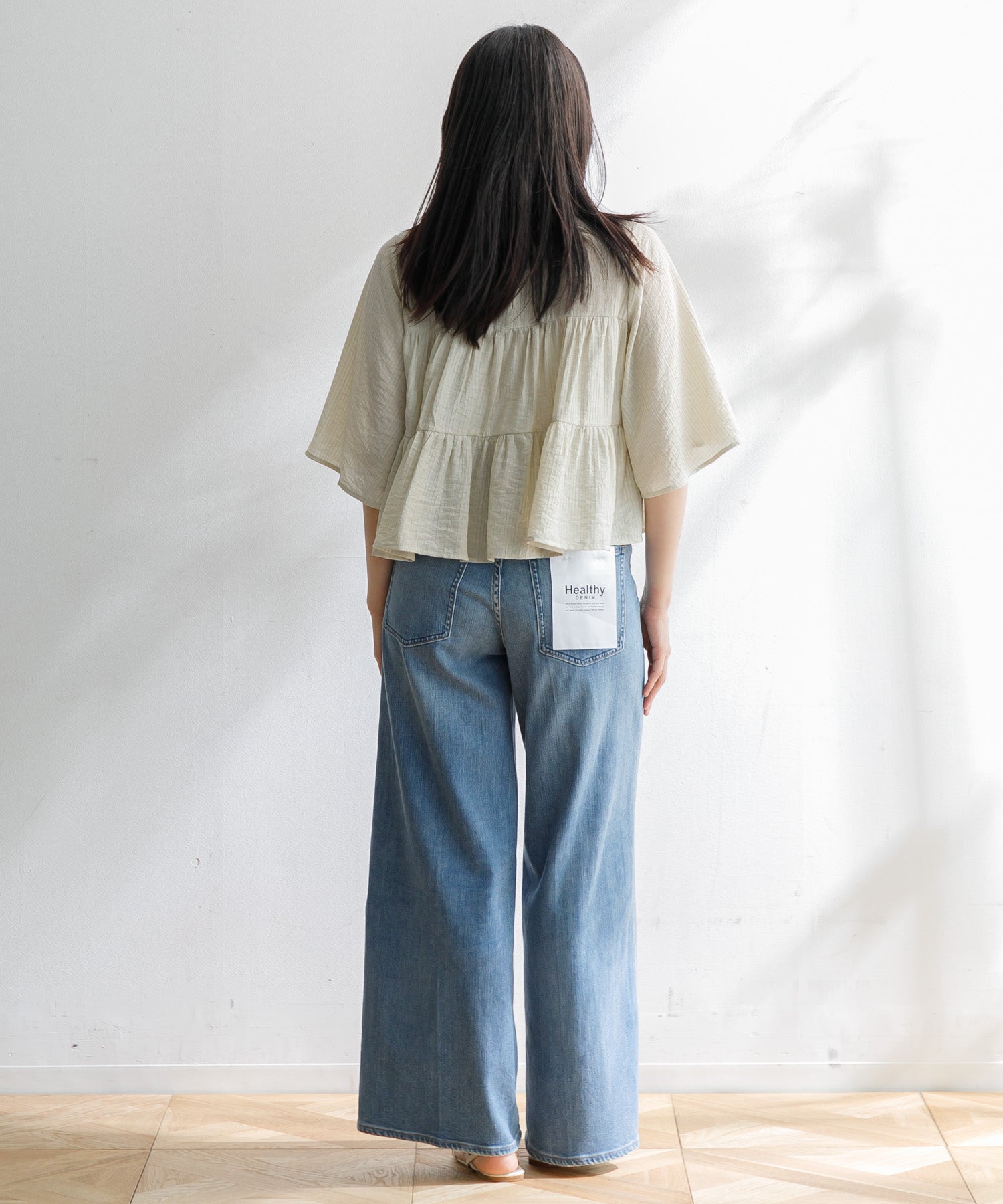 WOMEN】ARC シアーティアードブラウス – AMERICAN RAG CIE