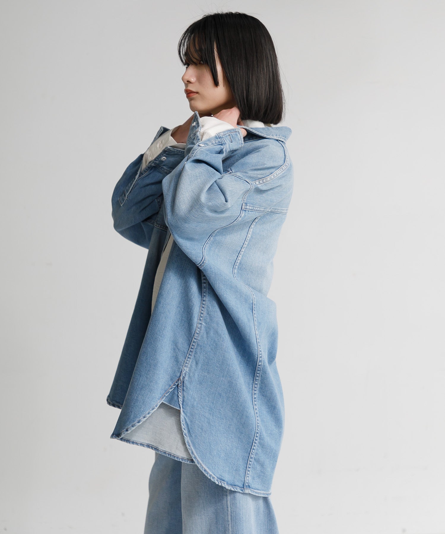 Healthy DENIM◆長袖シャツ/1/コットン/BLU/H689620 WOMEN】Healthy denim Almond H689620 – AMERICAN RAG CIE