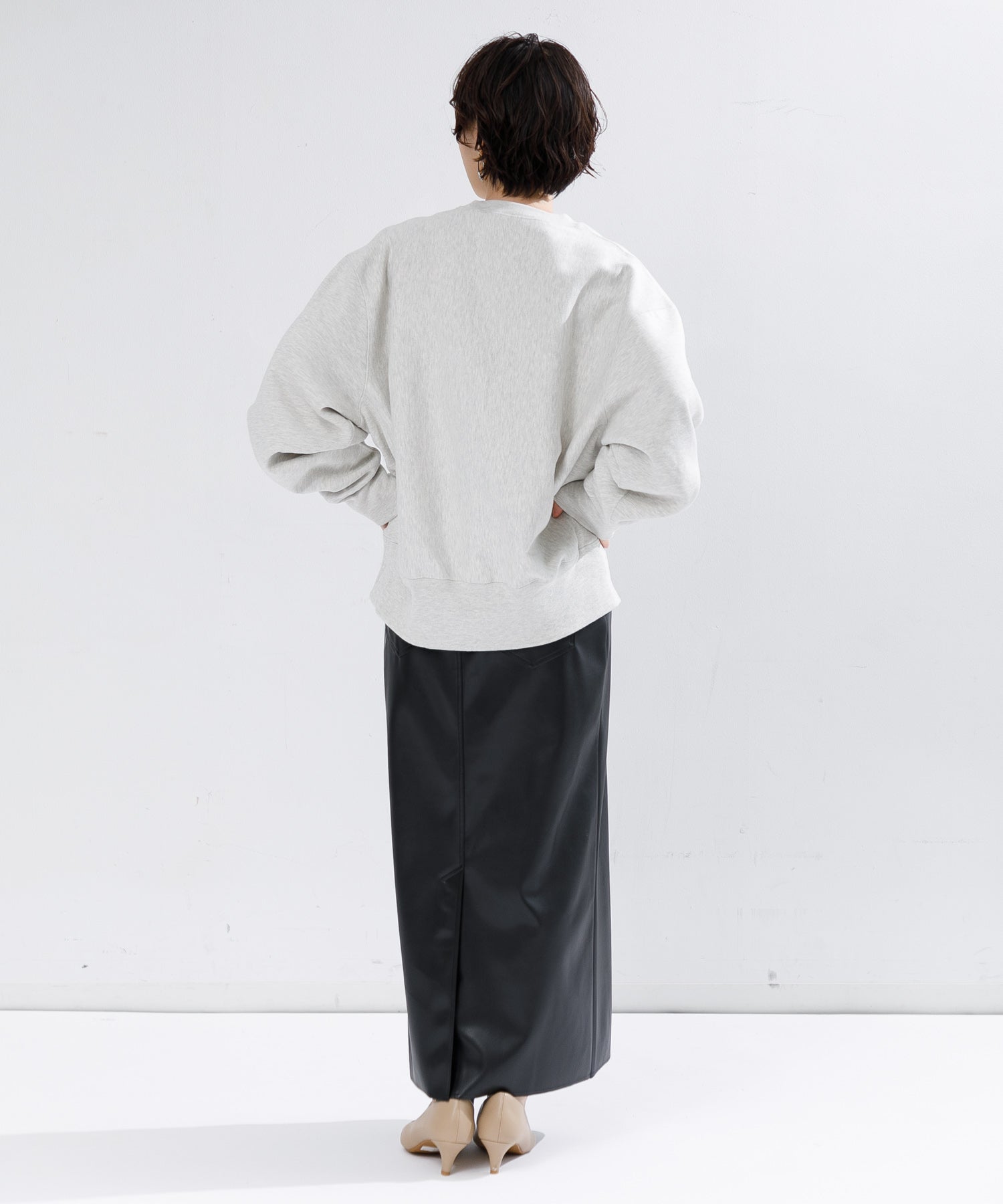 アルアバイル♦︎EVERYDAY グレー スウェット YALEロゴスウェット|allureville OFFICIAL SITE / ONLINE SHOP