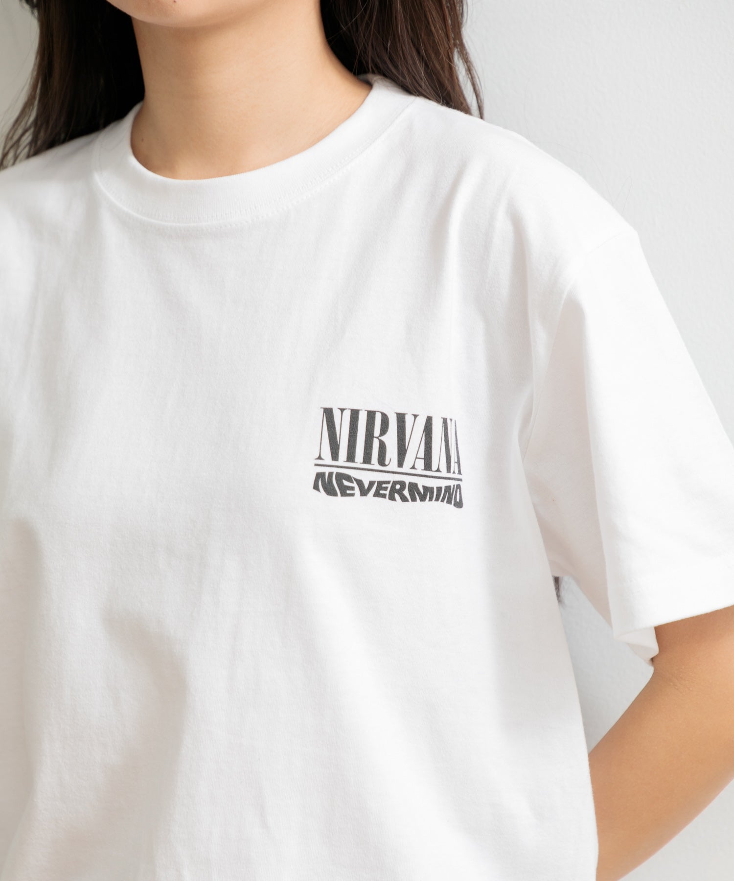 WOMEN】GOOD ROCK SPEED / NIRVANA NEVER MIND Tee – AMERICAN