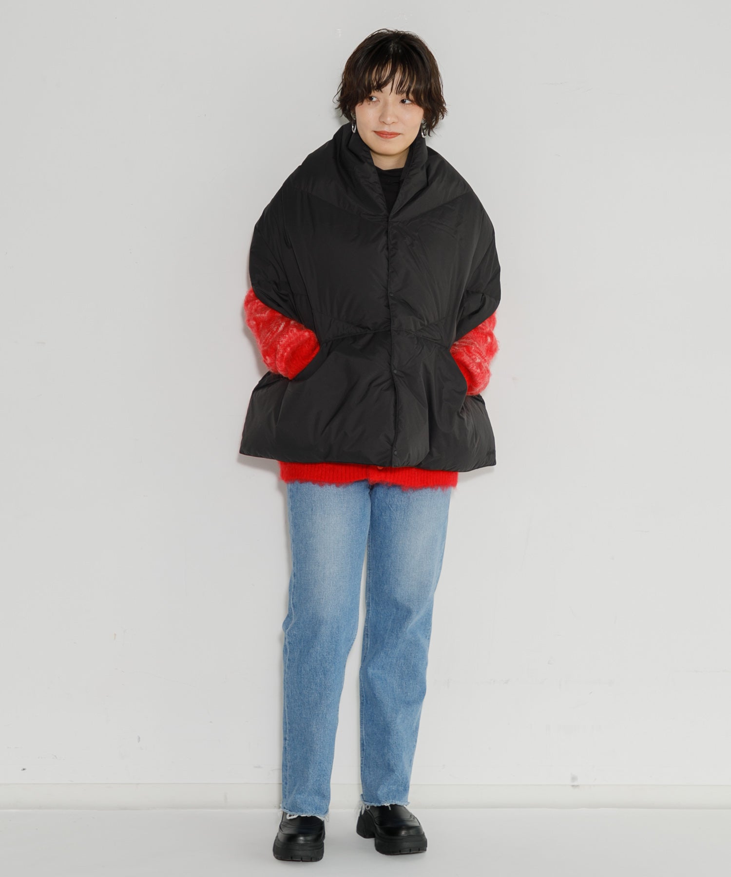 MEN , WOMEN】NANGA ダウンポンチョマフラー – AMERICAN RAG CIE