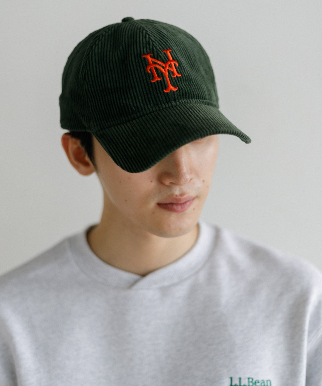 【MEN , WOMEN】9TWENTY Corduroy コーデュロイ ニューヨーク・メッツ グリーン