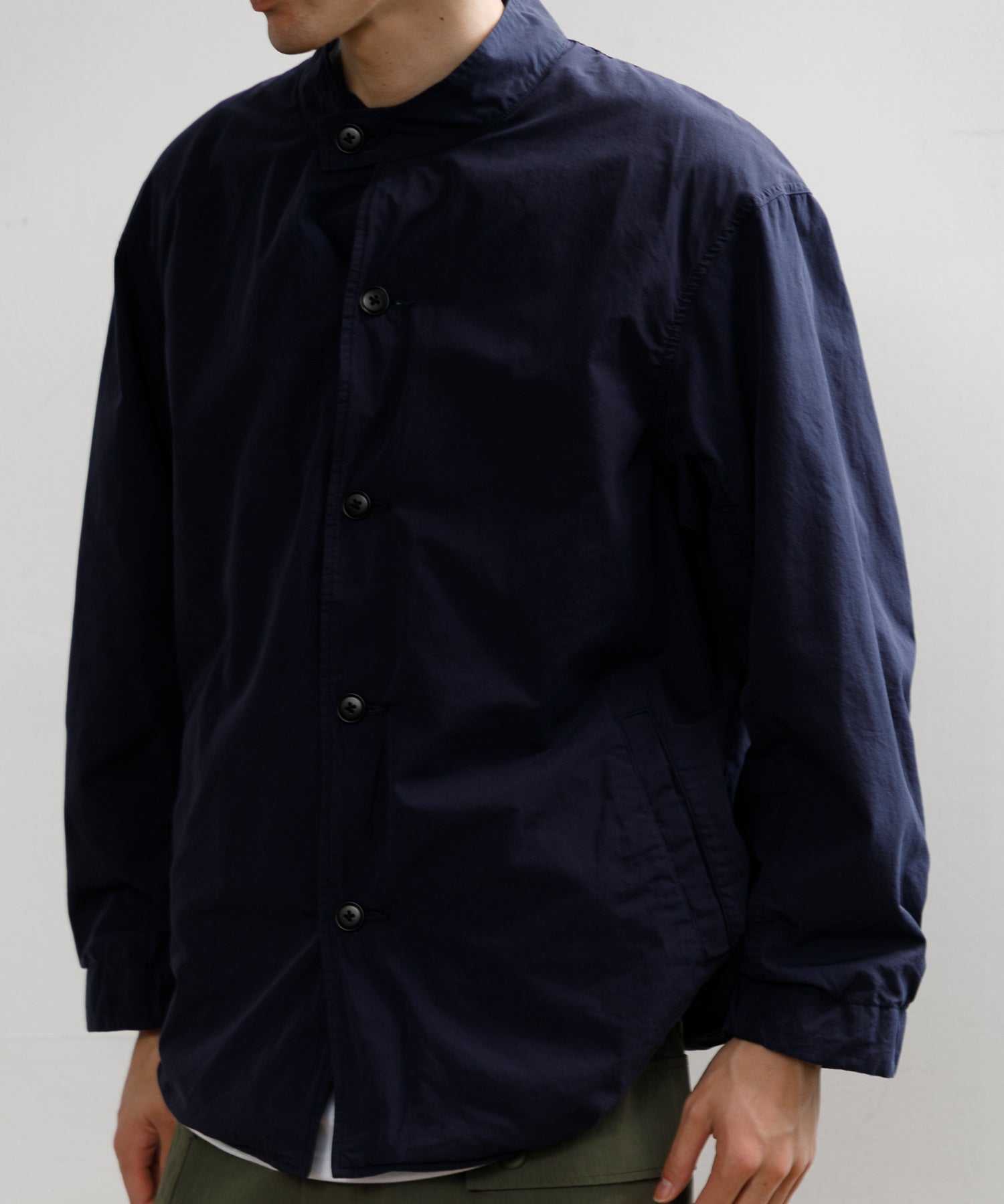 MEN】nanamica Band Collar Jacket – AMERICAN RAG CIE