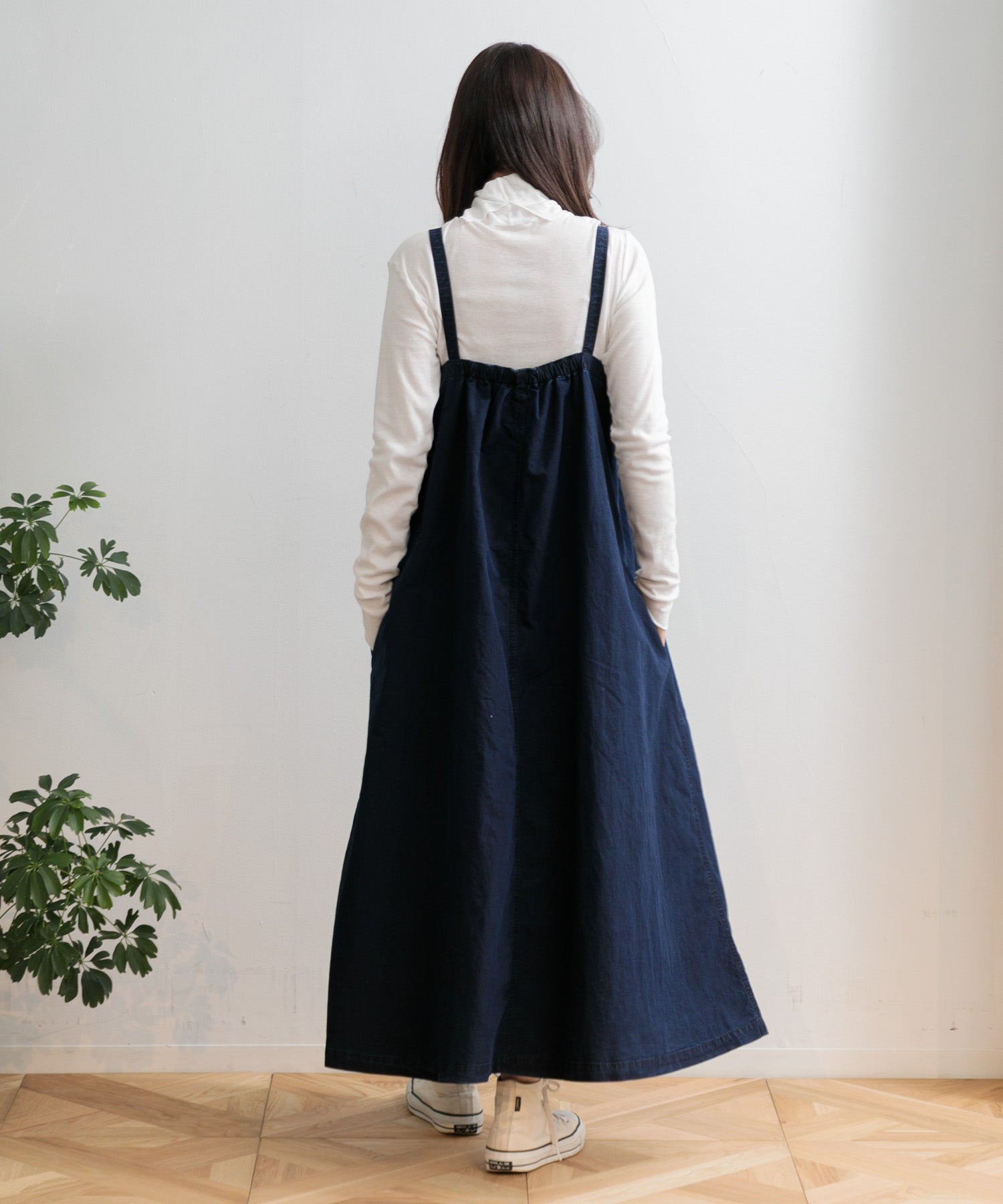 ノースフェイスパープルレーベルIndigo Field Jumper Dress nanamica / Cotton Nylon Weather Field Jumper Dress