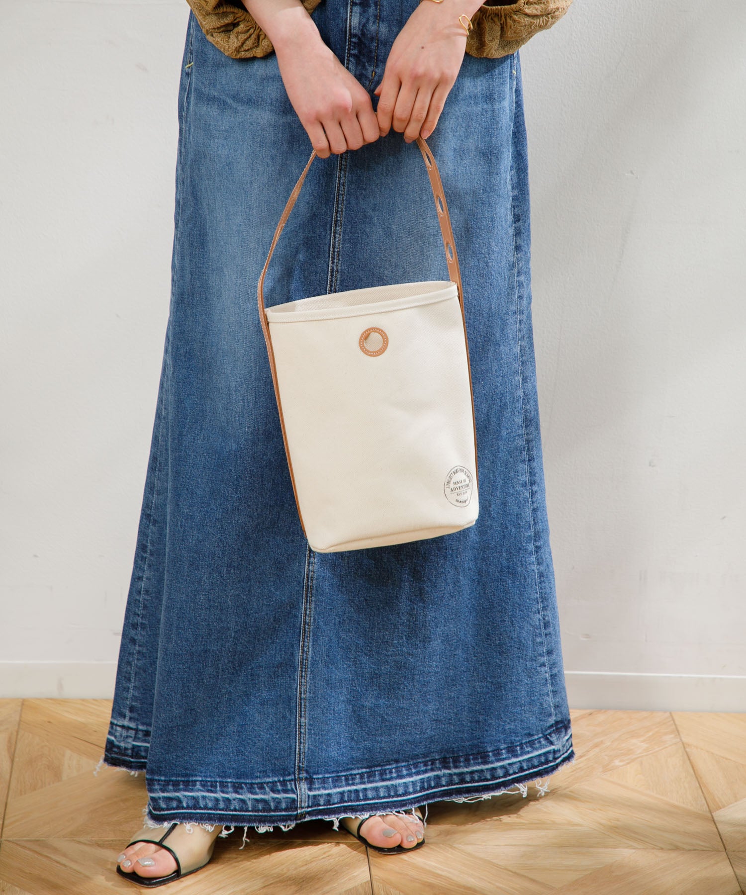 WOMEN】manipuri 帆布バケツトート L – AMERICAN RAG CIE