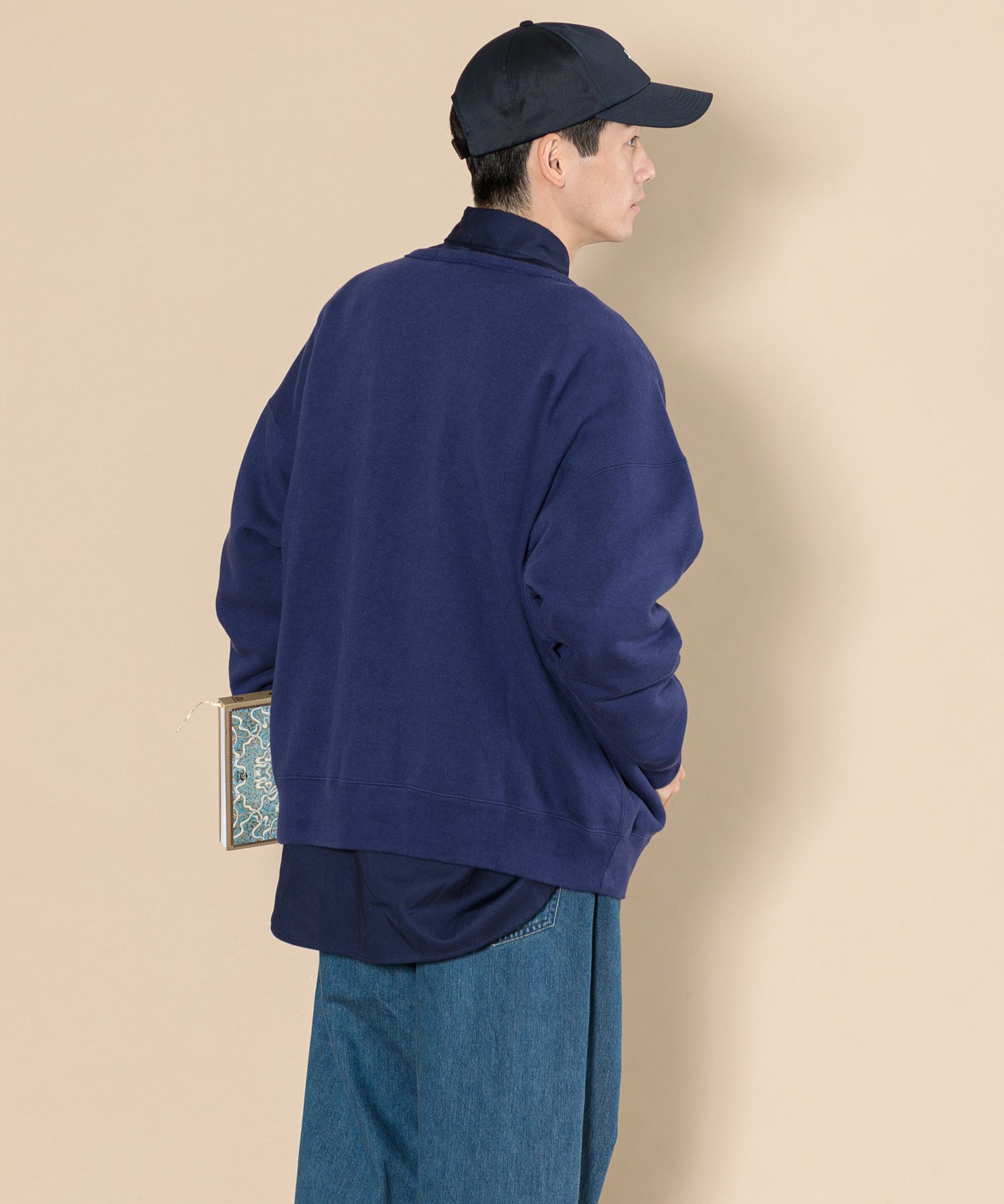 MEN】YOUNG & OLSEN TDS 別注SIMPLE V SWEAT OVERSIZE – AMERICAN RAG CIE