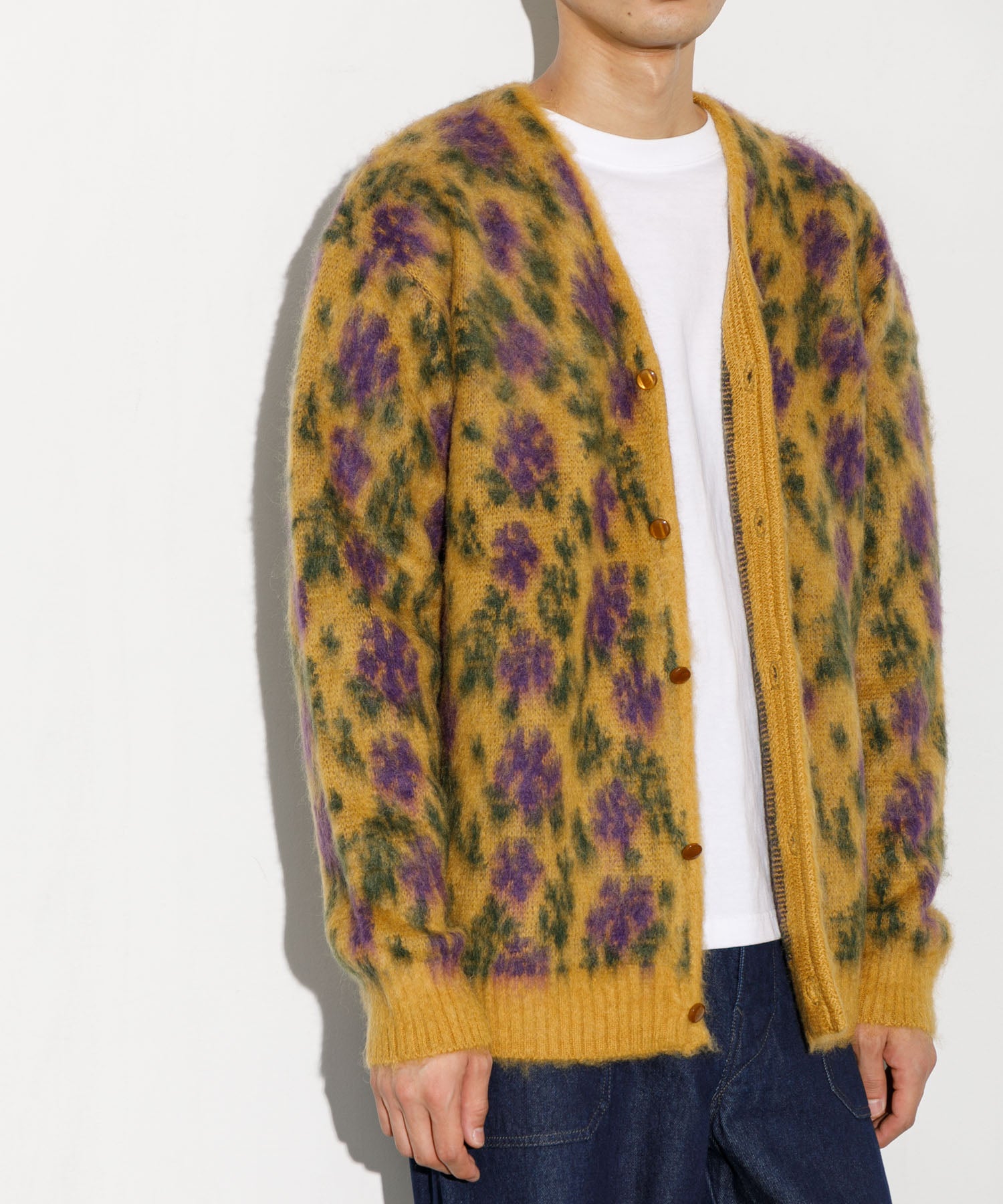 MEN】NEEDLES Mohair Cardigan-Flower – AMERICAN RAG CIE