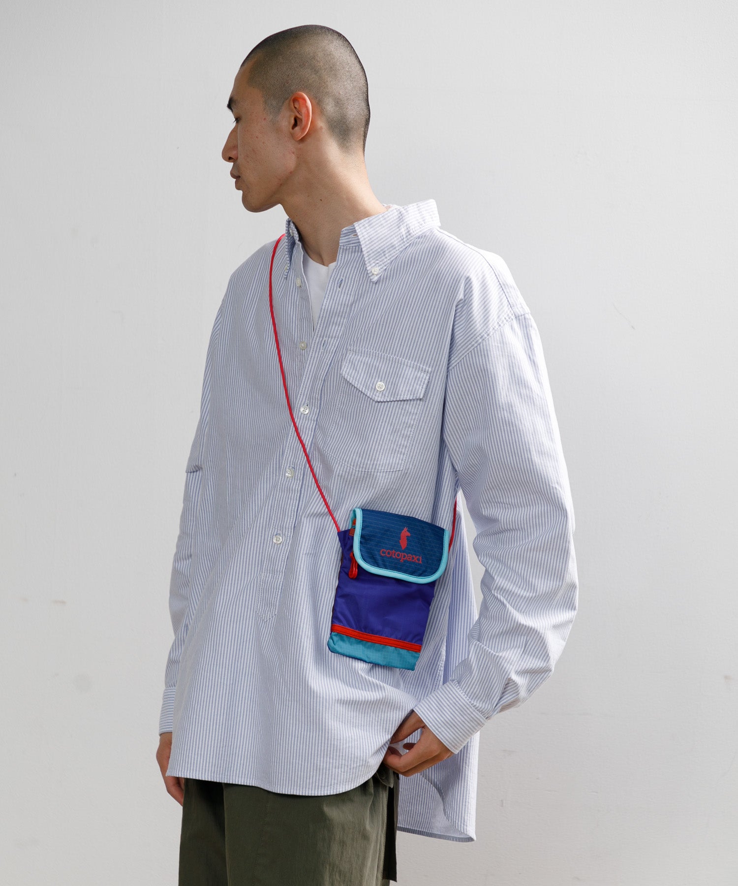 【KOKYO/コキョウ】 TRAPECIO FLAT BAG サックスブルー KOKYO/コキョウ】Flat Bag サックスブルー