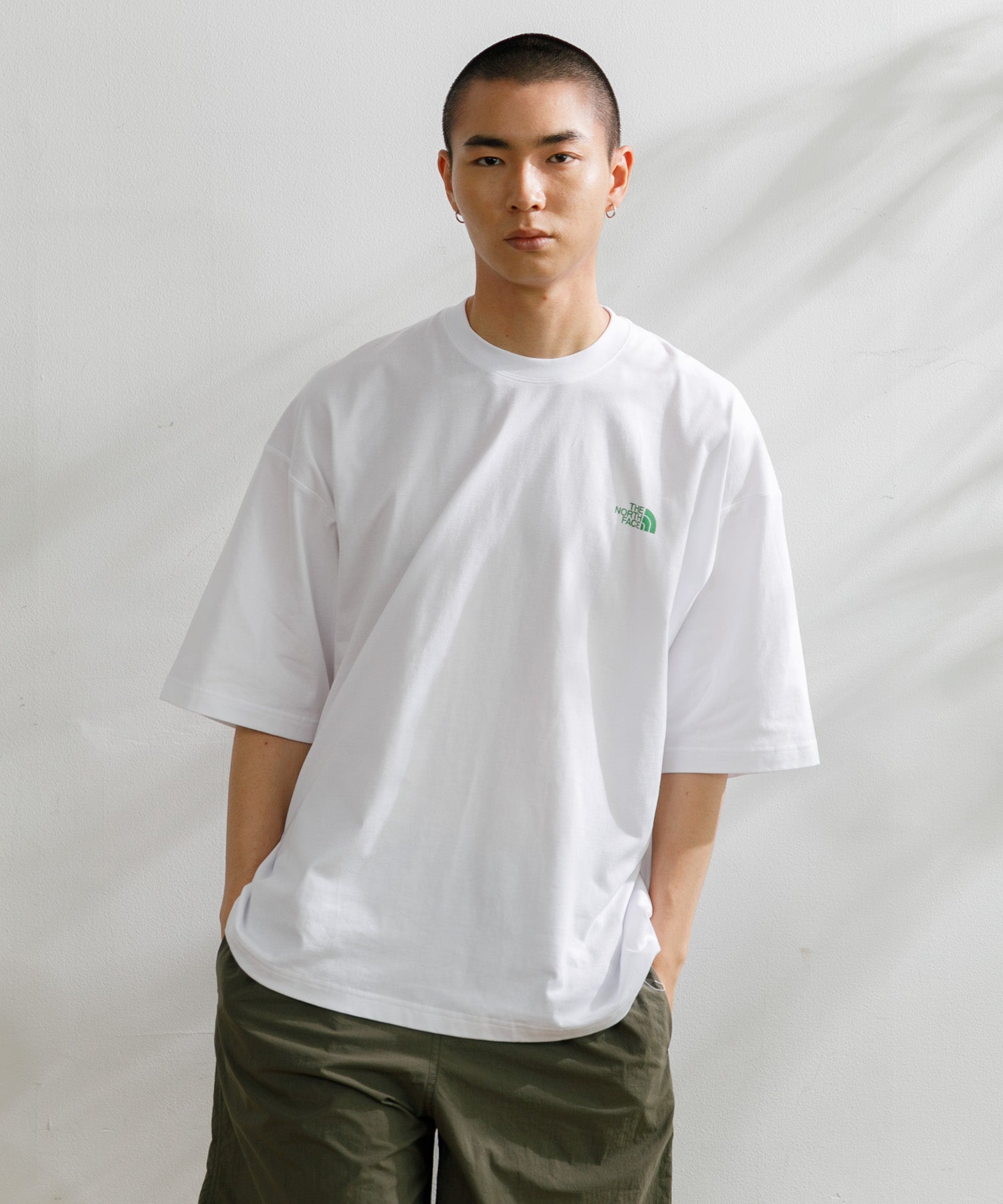 MEN】THE NORTH FACE ショートスリーブシンプルカラースキーム