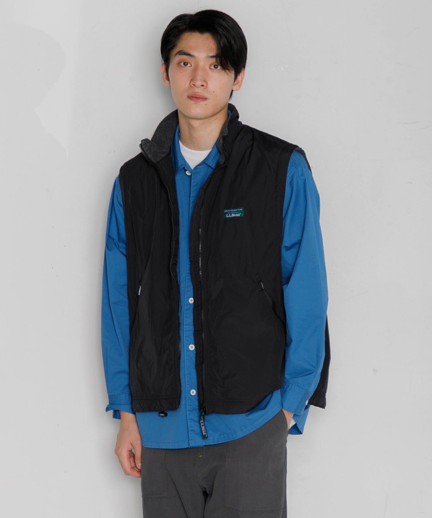 MEN】日本限定 L.L.Bean LOVELL MICROFLEECE LINED VEST – AMERICAN