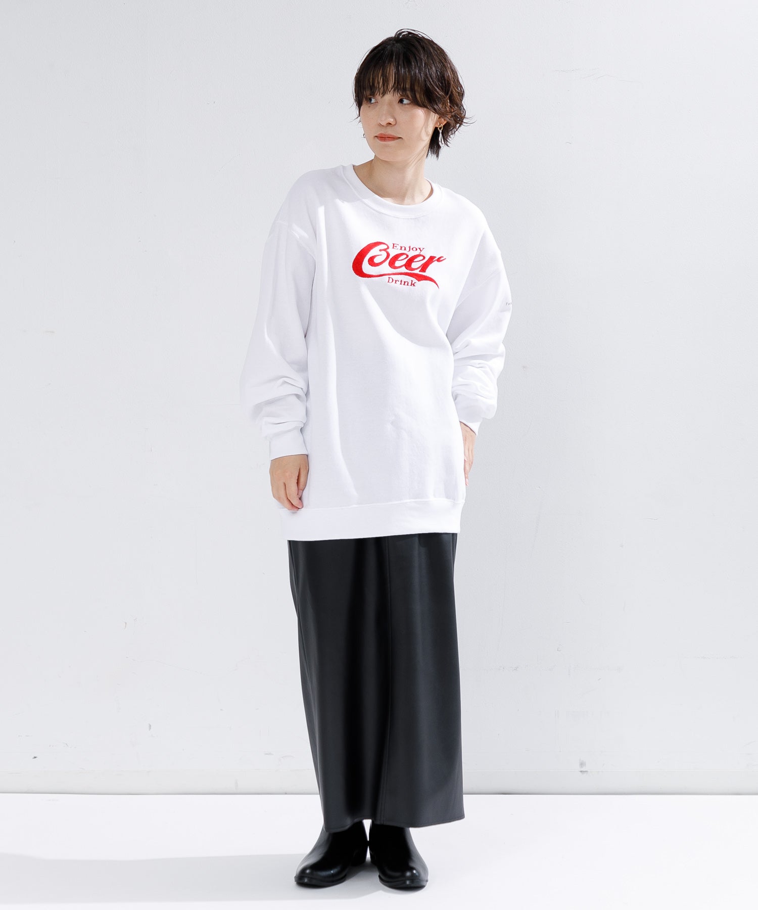 WOMEN】upper hights Kloss フェイクレザースカート – AMERICAN