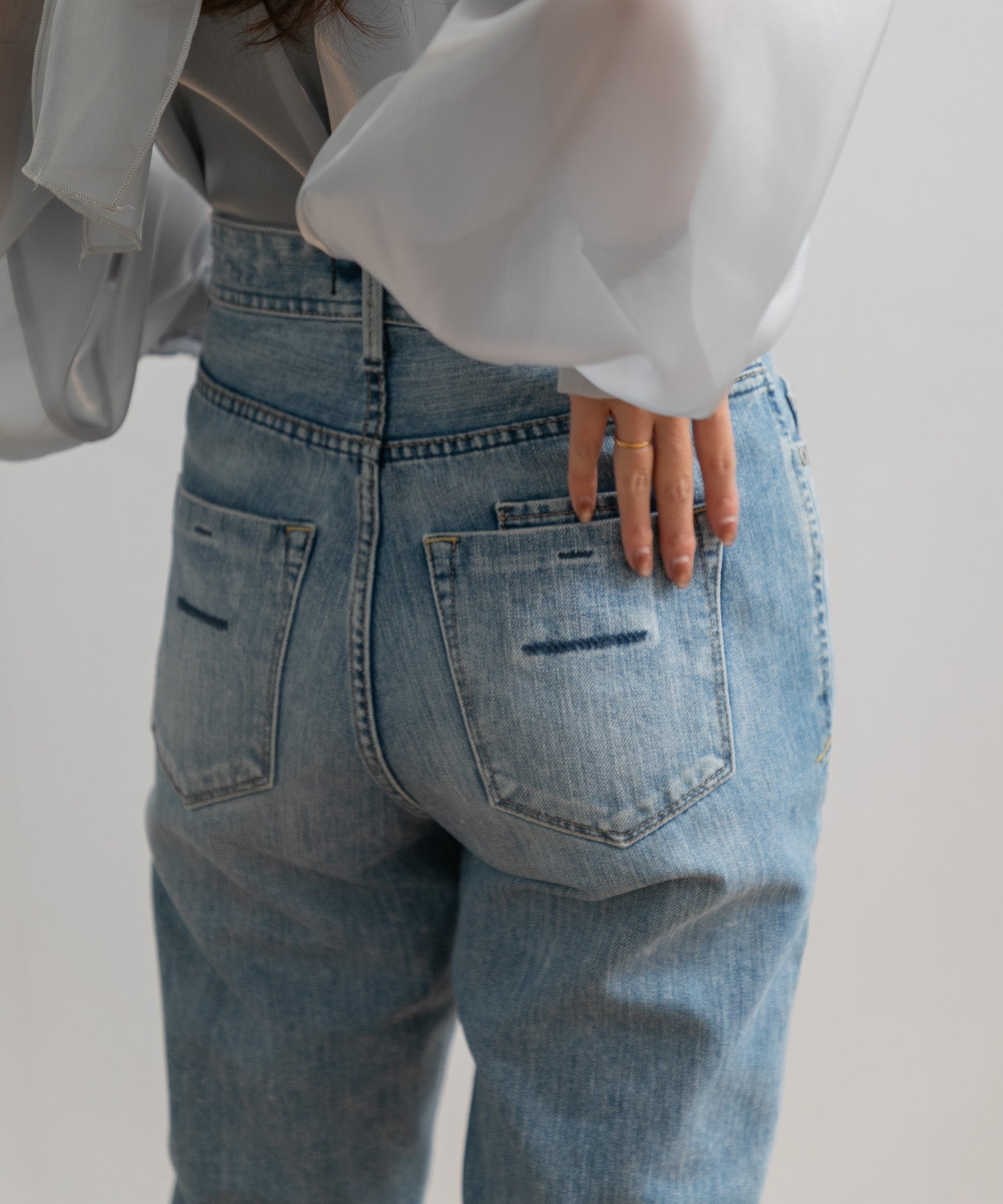 WOMEN】YANUK ハイウエスト スリムテーパード RUTH TDS Trick Denim – AMERICAN RAG CIE