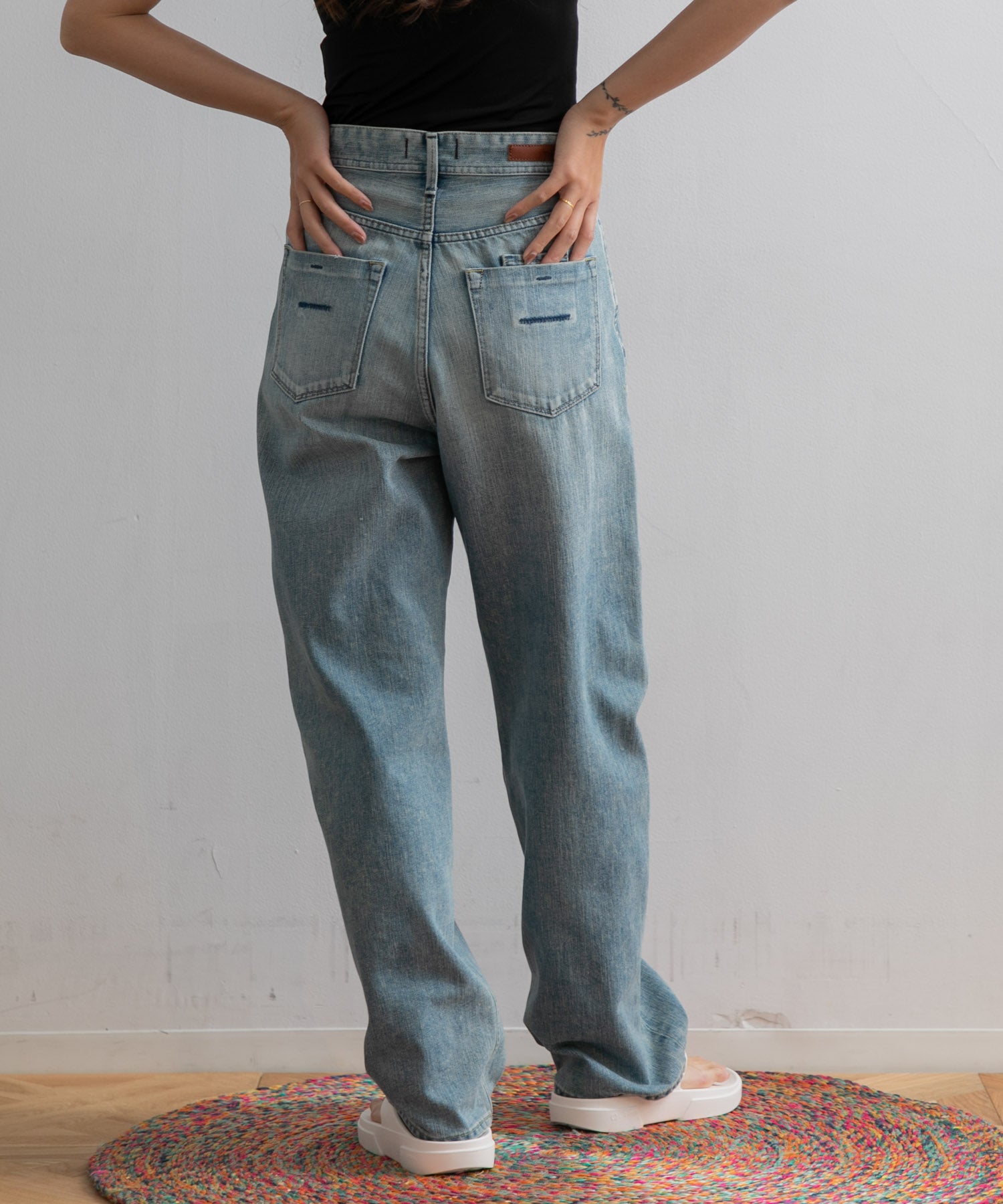 WOMEN】YANUK ボーイズストレート LEA TVS Trick Denim – AMERICAN RAG CIE