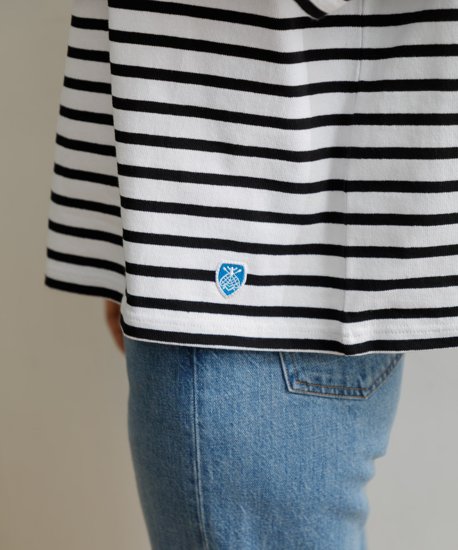 WOMEN】ORCIVAL CREW NECK HALF SLEEVE PULLOVER – AMERICAN RAG CIE