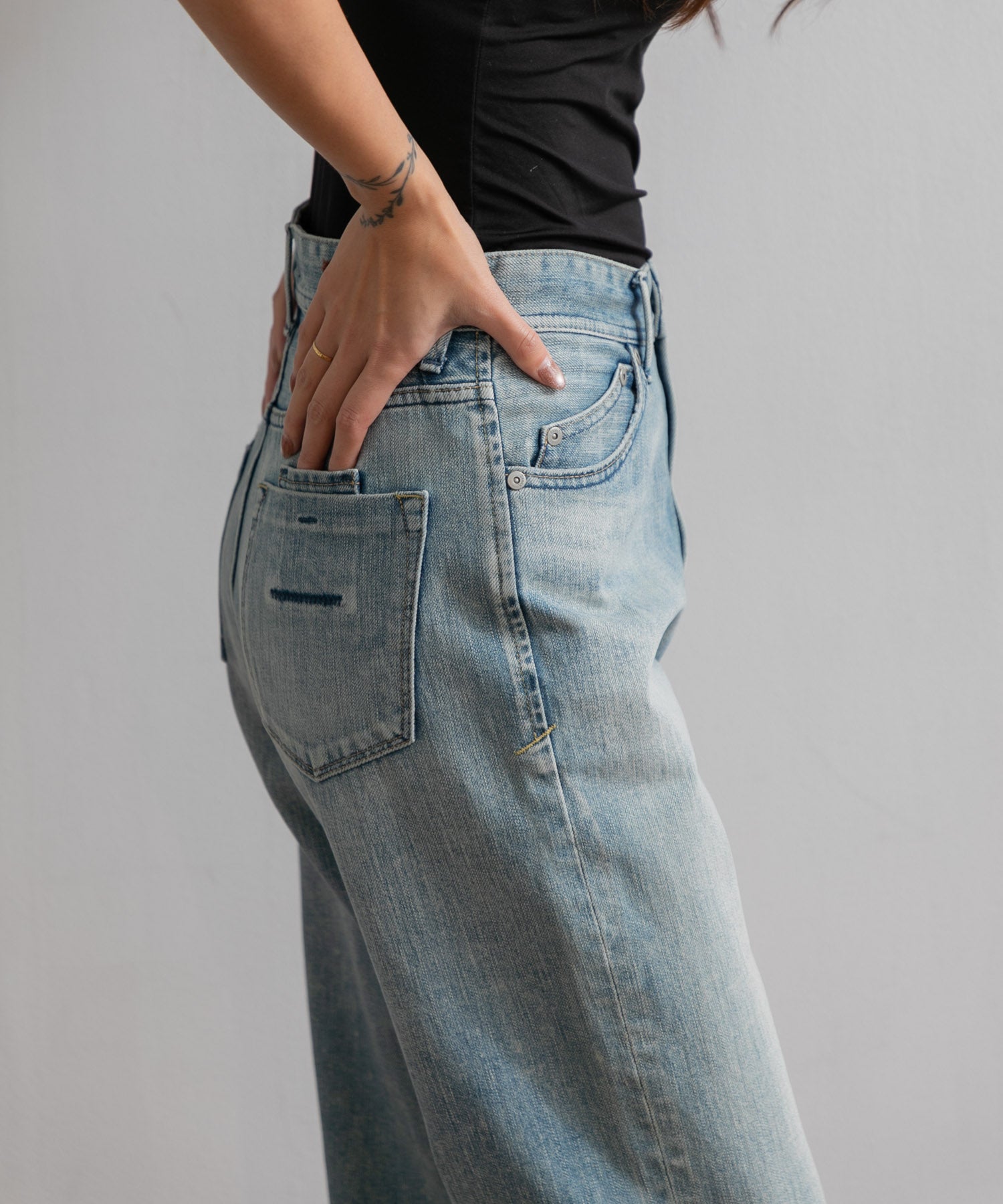 WOMEN】YANUK ボーイズストレート LEA TVS Trick Denim – AMERICAN RAG CIE